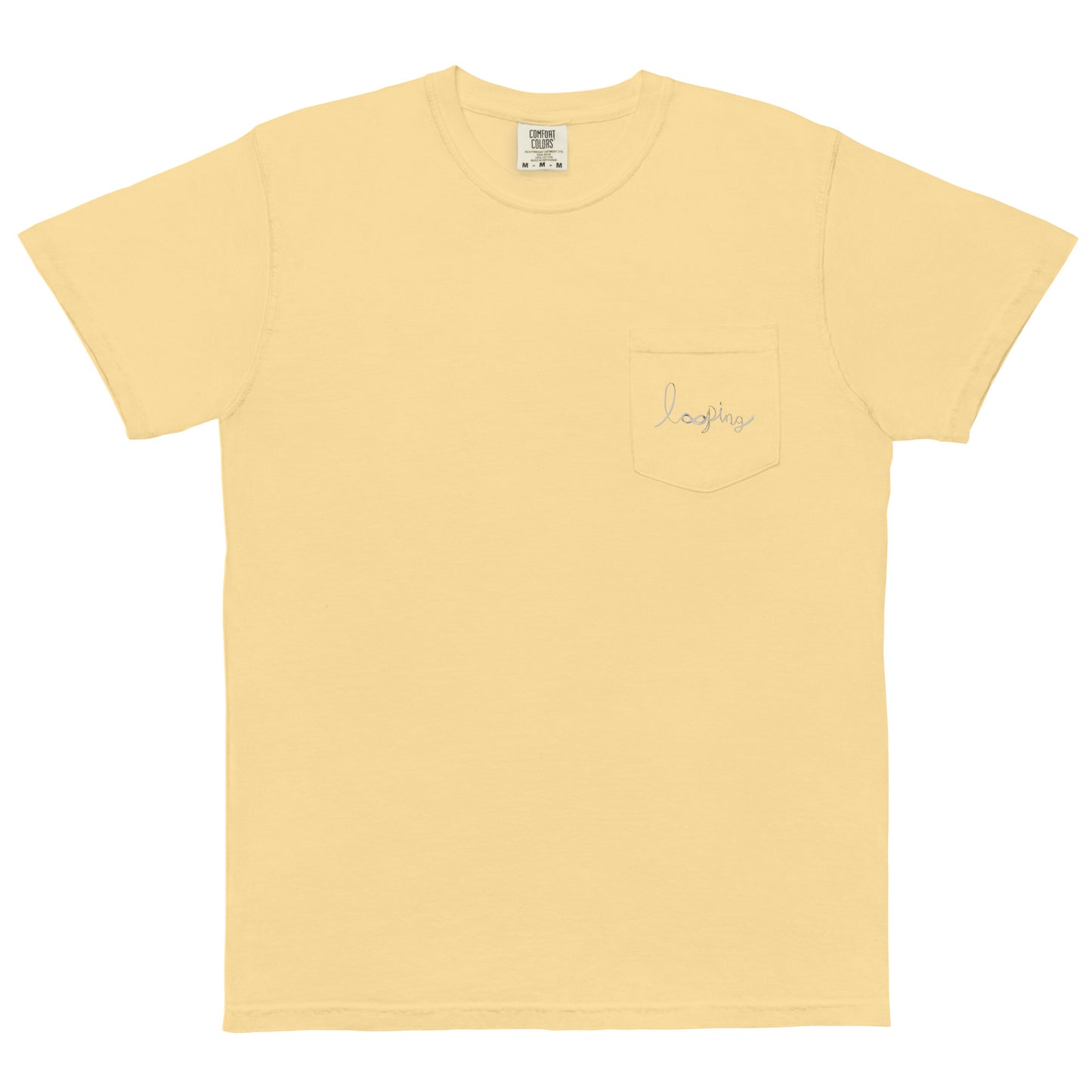 looping pocket tee